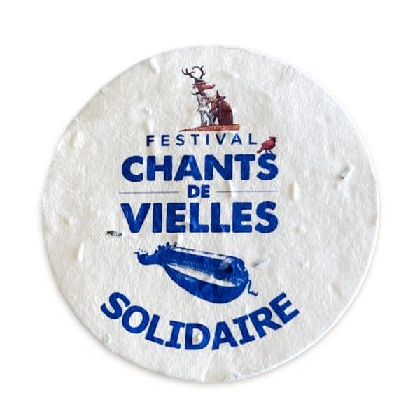 Solidarity pin - Festival Chants de Vielles
