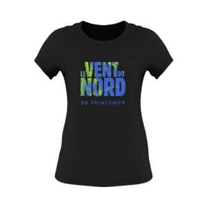 Un T-Shirt Homme - Vent du Nord / 20 PRINTEMPS avec la mention "vente en nord".