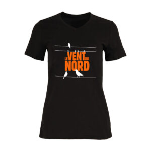 T-Shirt Femme Col en V - Le Vent du Nord / Voisinages